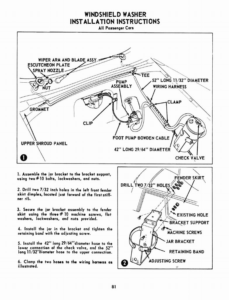 1955 Chevrolet Accessories Manual Page 6